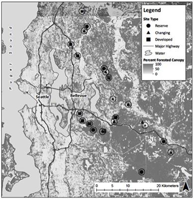 Urbanization Alters the Influence of Weather and an Index of Forest Productivity on Avian Community Richness and Guild Abundance in the Seattle Metropolitan Area